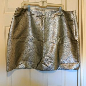 Forever21 Gold mini skirt NWT